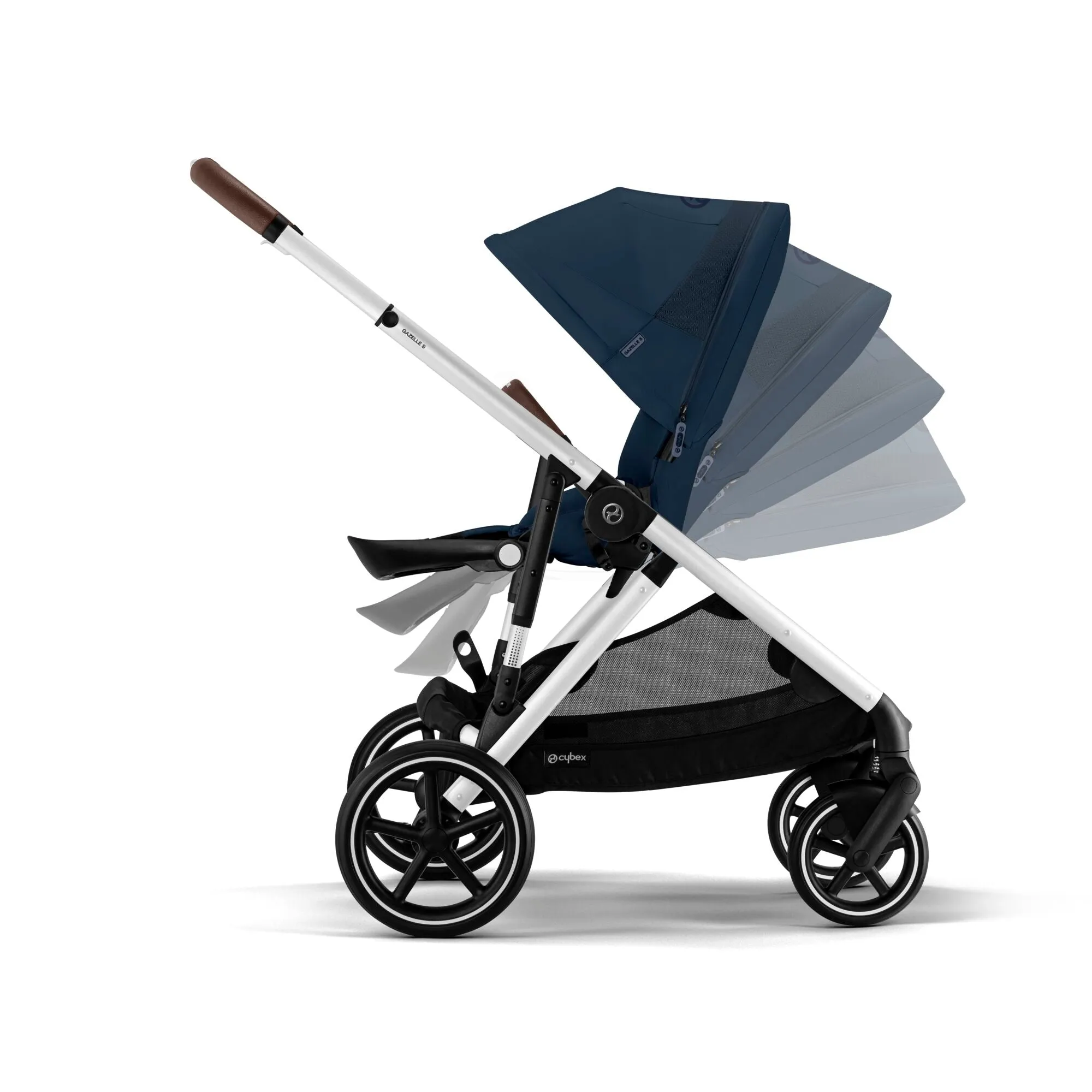 Cybex, Gazelle S 11 Piece Cloud T i-Size Bundle, Silver Frame