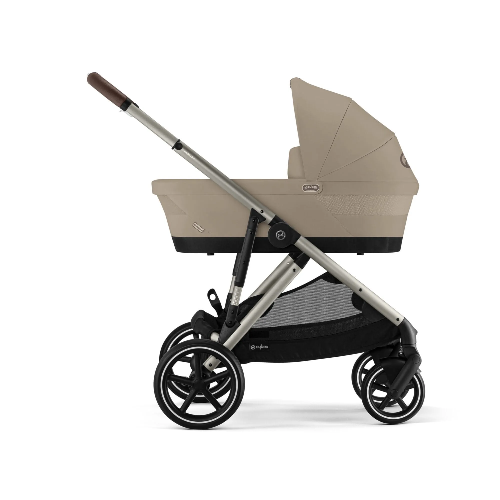 Cybex Gazelle S, Cloud G Travel System - Taupe / Almond Beige