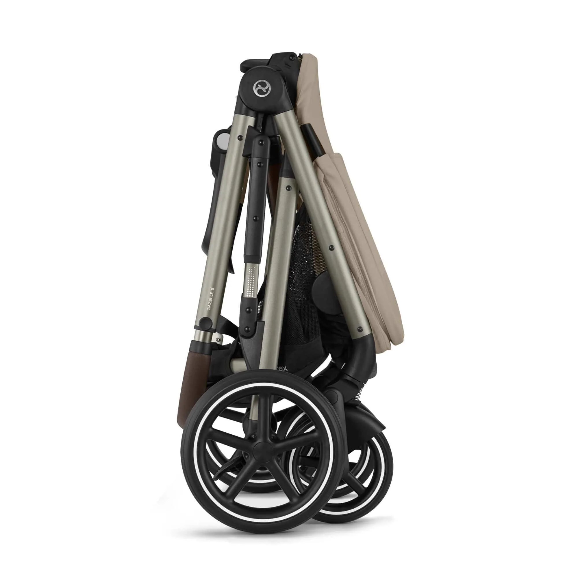 Cybex Gazelle S, Cloud G Travel System - Taupe / Almond Beige