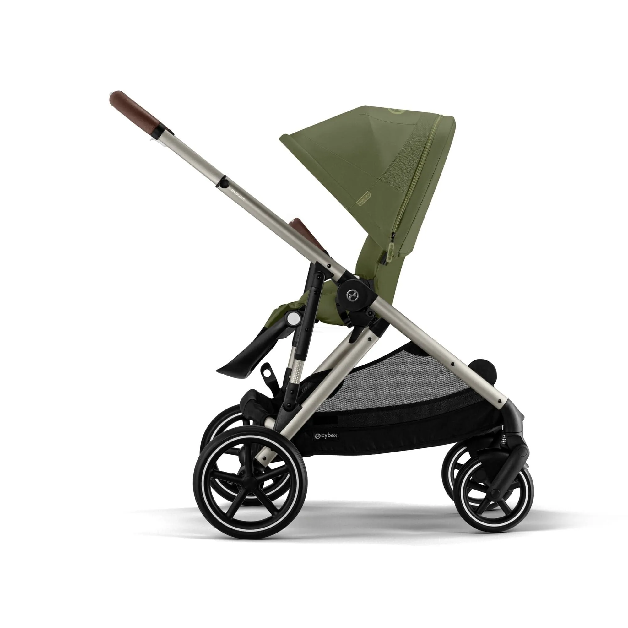 Cybex Gazelle S (Cloud G) Travel System - Taupe / Moss Green