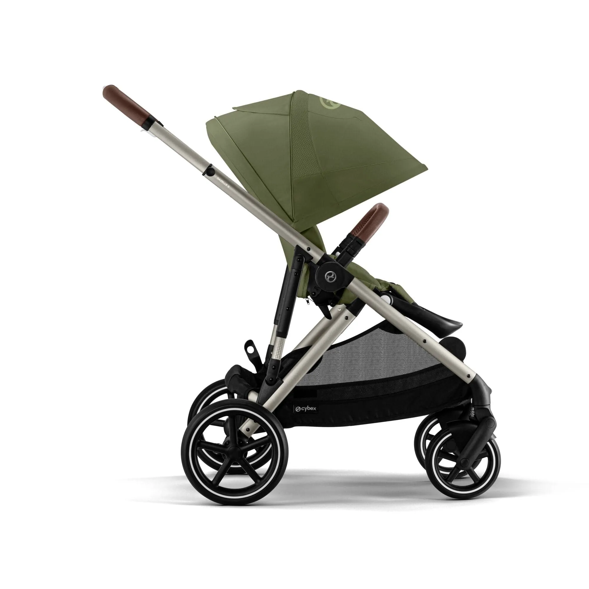 Cybex Gazelle S (Cloud G) Travel System - Taupe / Moss Green