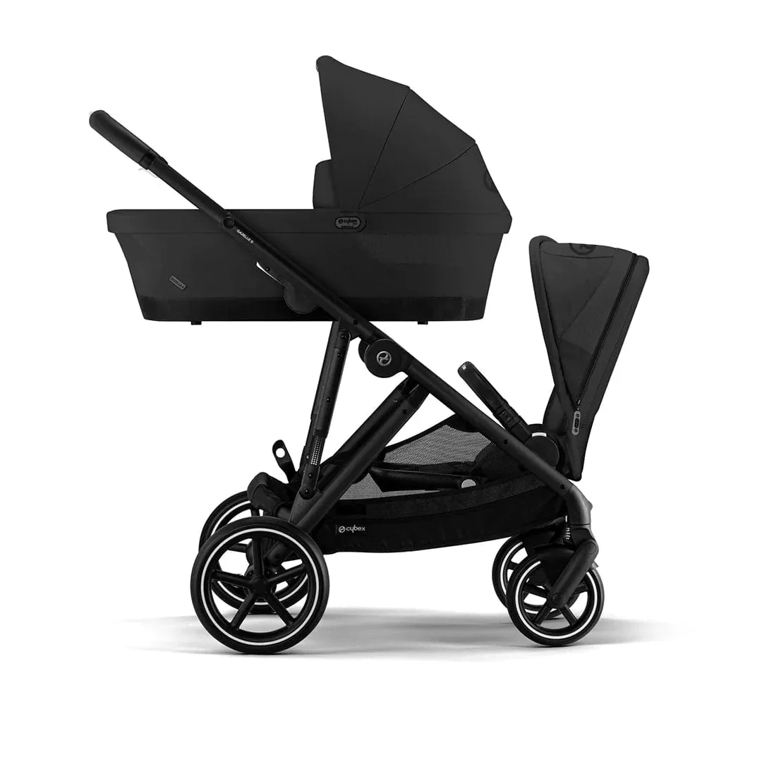 Cybex Gazelle S, Cloud T Travel System - Black / Moon Black