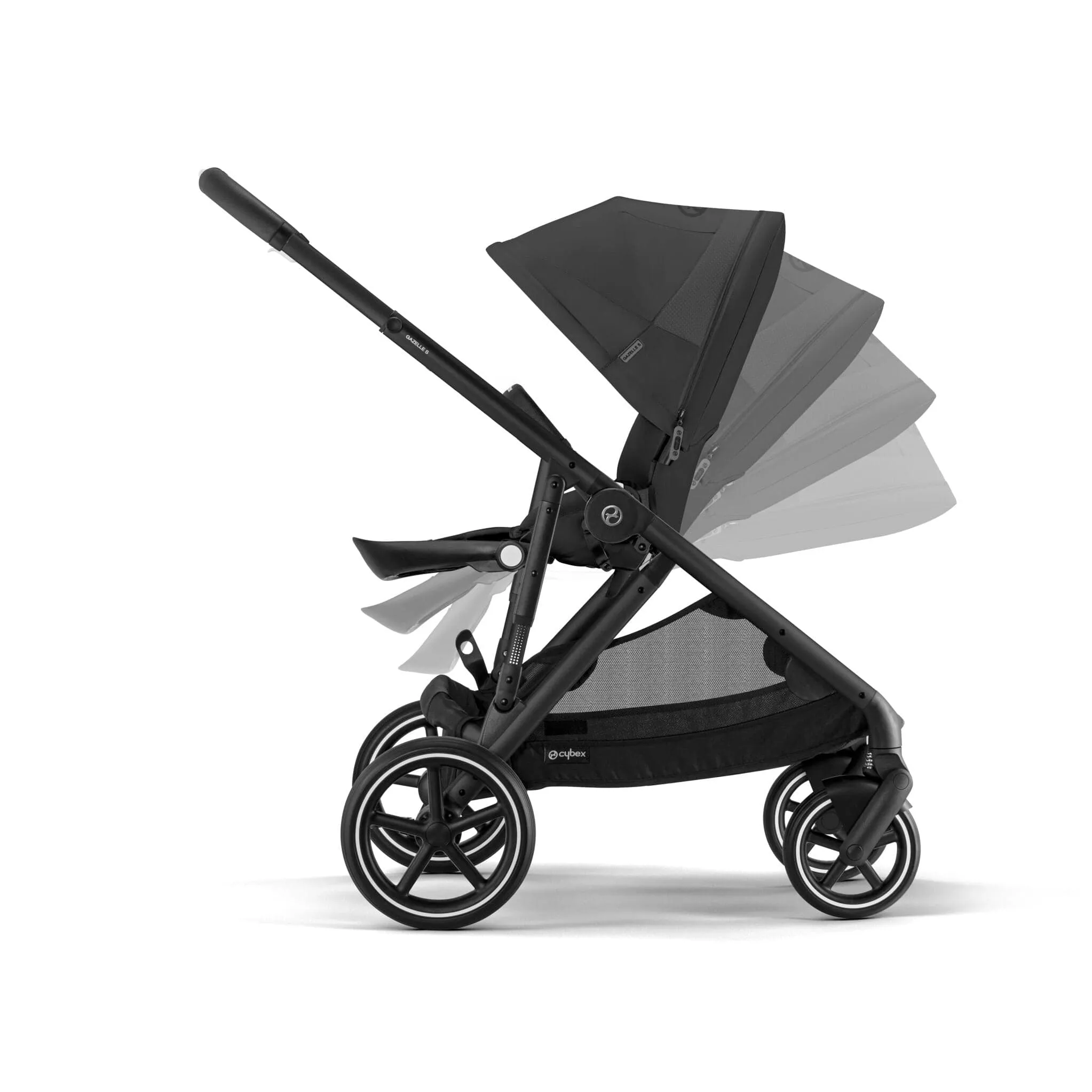Cybex Gazelle S Comfort Bundle - Black/Moon Black