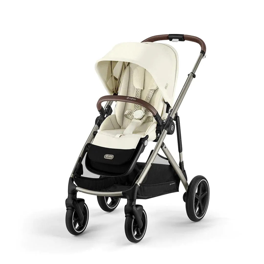 Cybex Gazelle S Double Pushchair - Seashell Beige