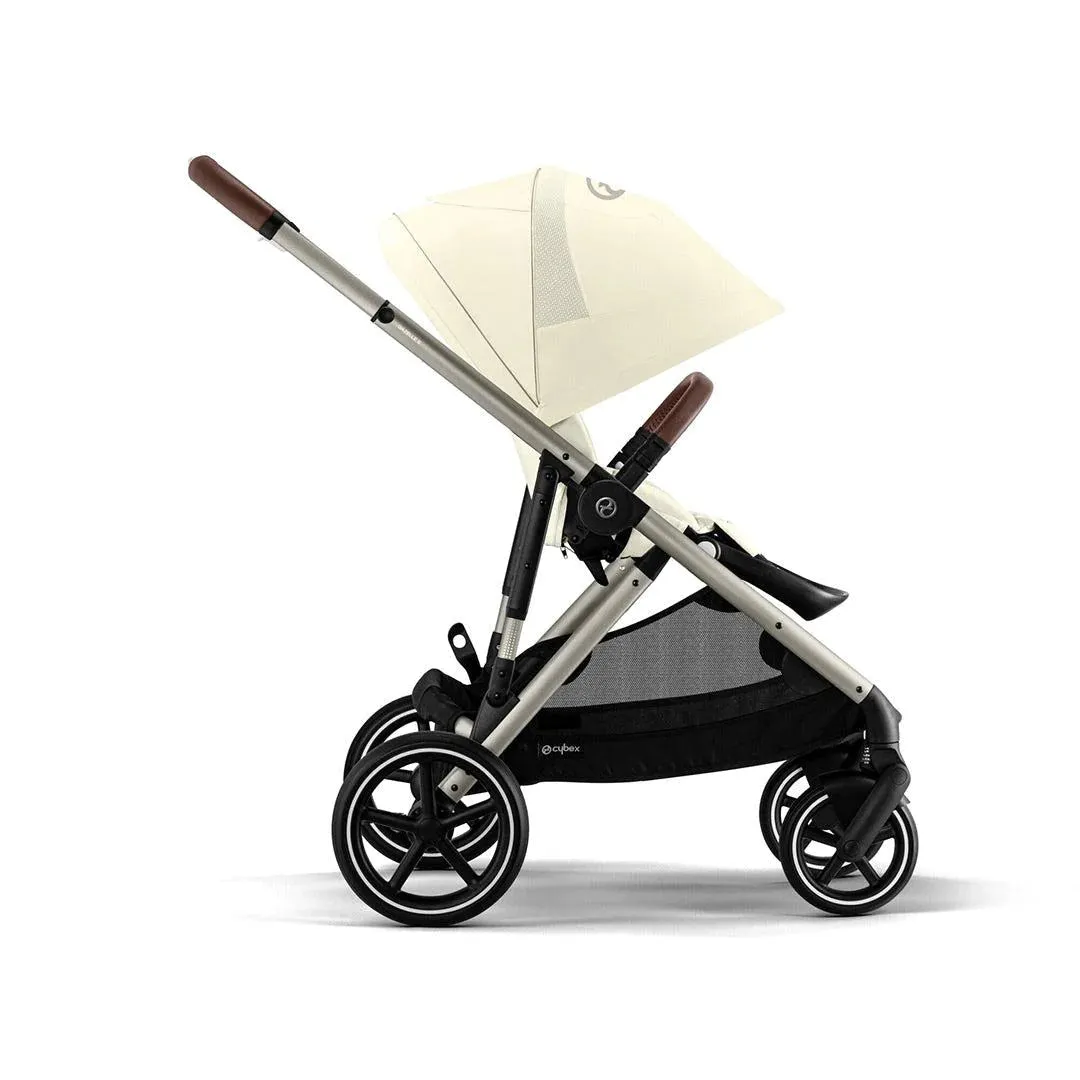 Cybex Gazelle S Double Pushchair - Seashell Beige