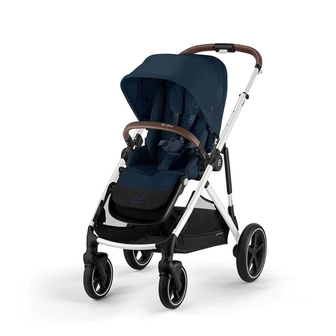 Cybex Gazelle S Essential Bundle - Silver / Ocean Blue