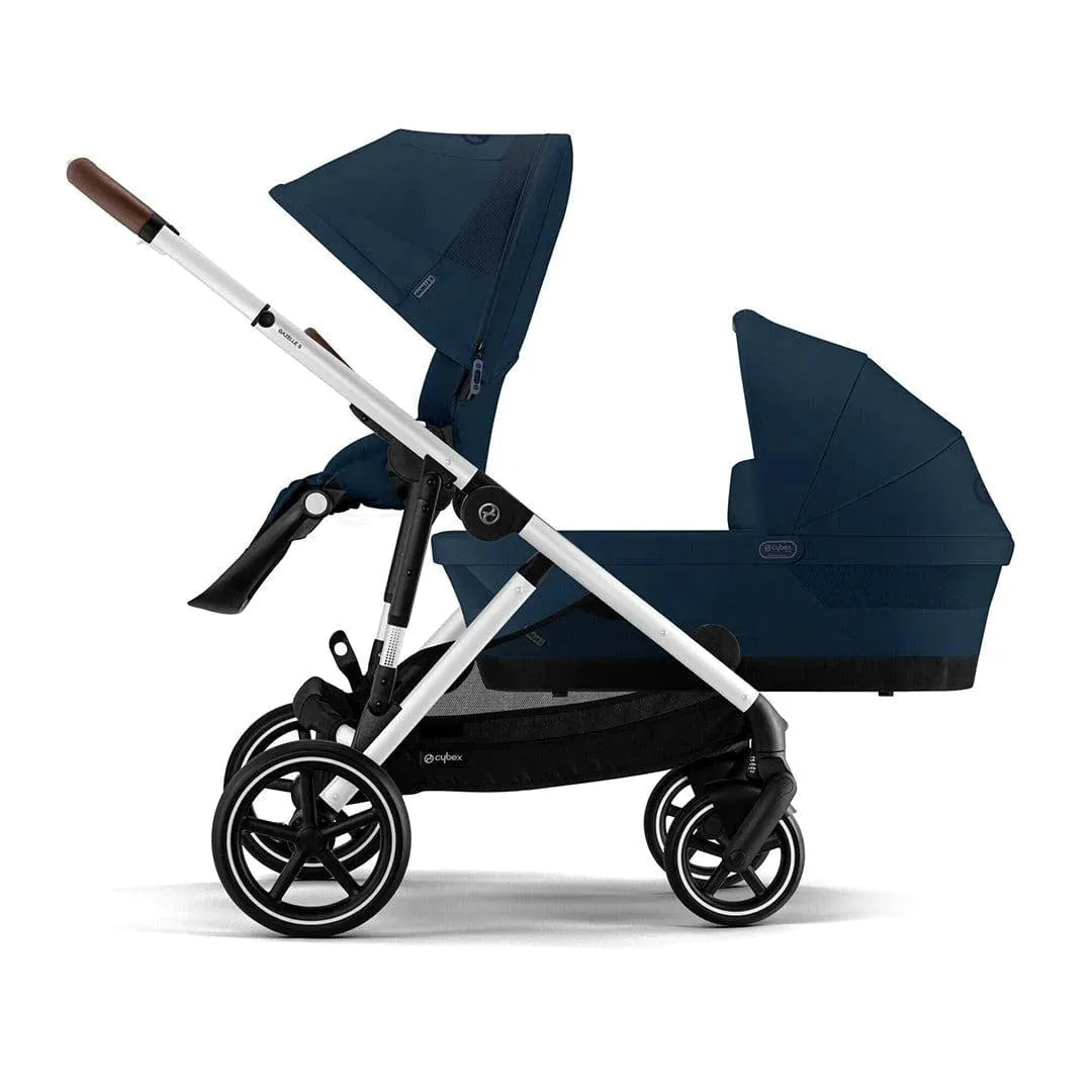Cybex Gazelle S Essential Bundle - Silver / Ocean Blue