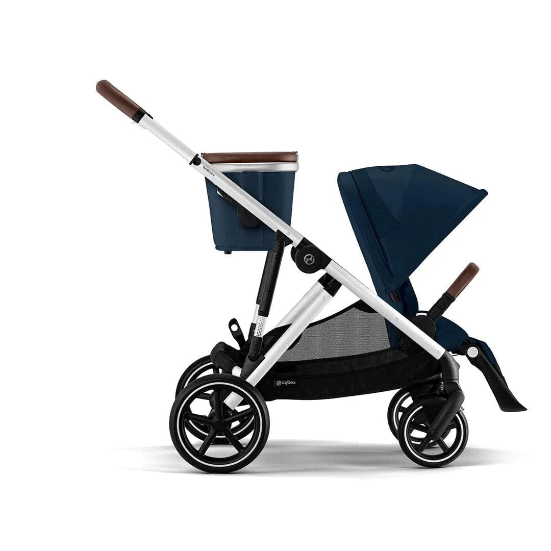 Cybex Gazelle S Essential Bundle - Silver / Ocean Blue