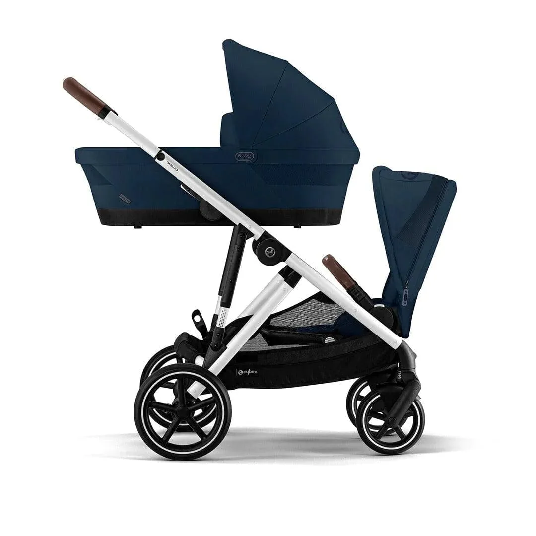 Cybex Gazelle S Essential Bundle - Silver / Ocean Blue