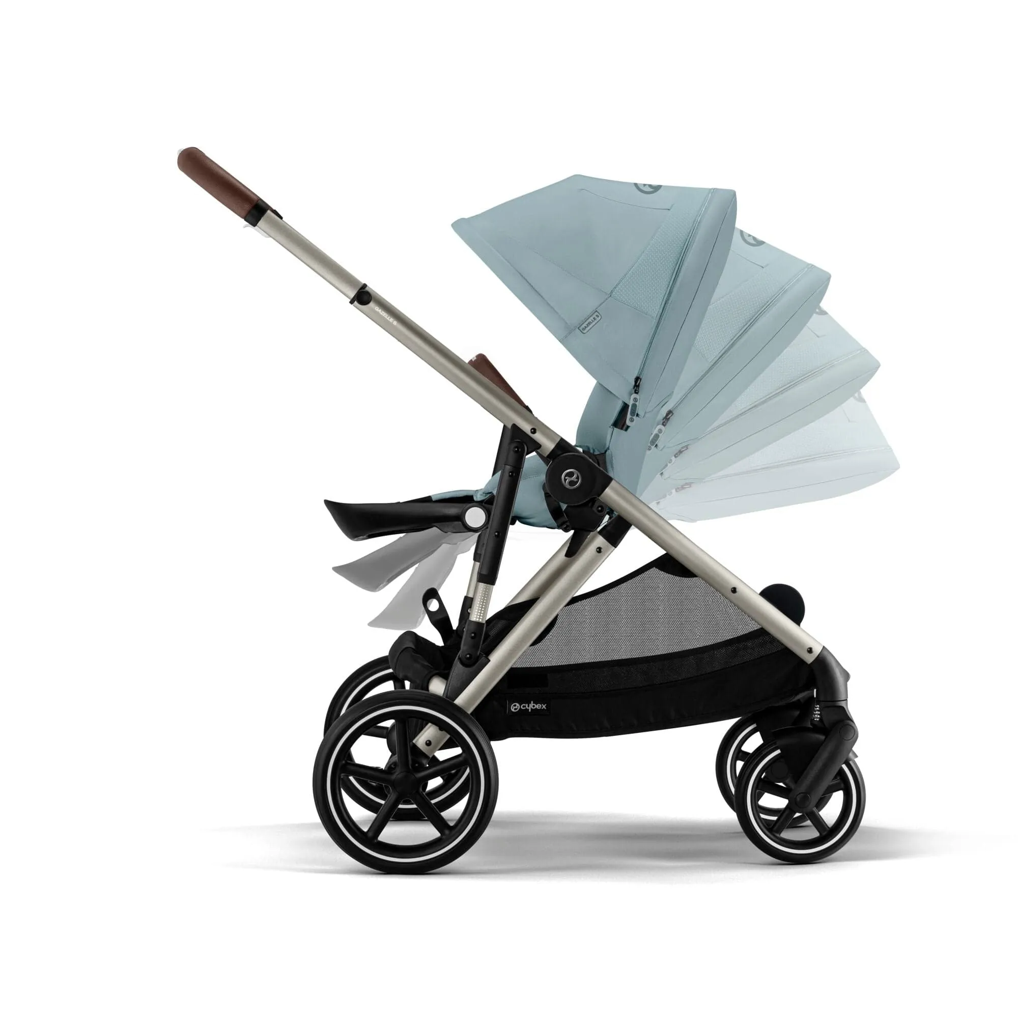 Cybex Gazelle S Luxury Bundle - Taupe/Stormy Blue
