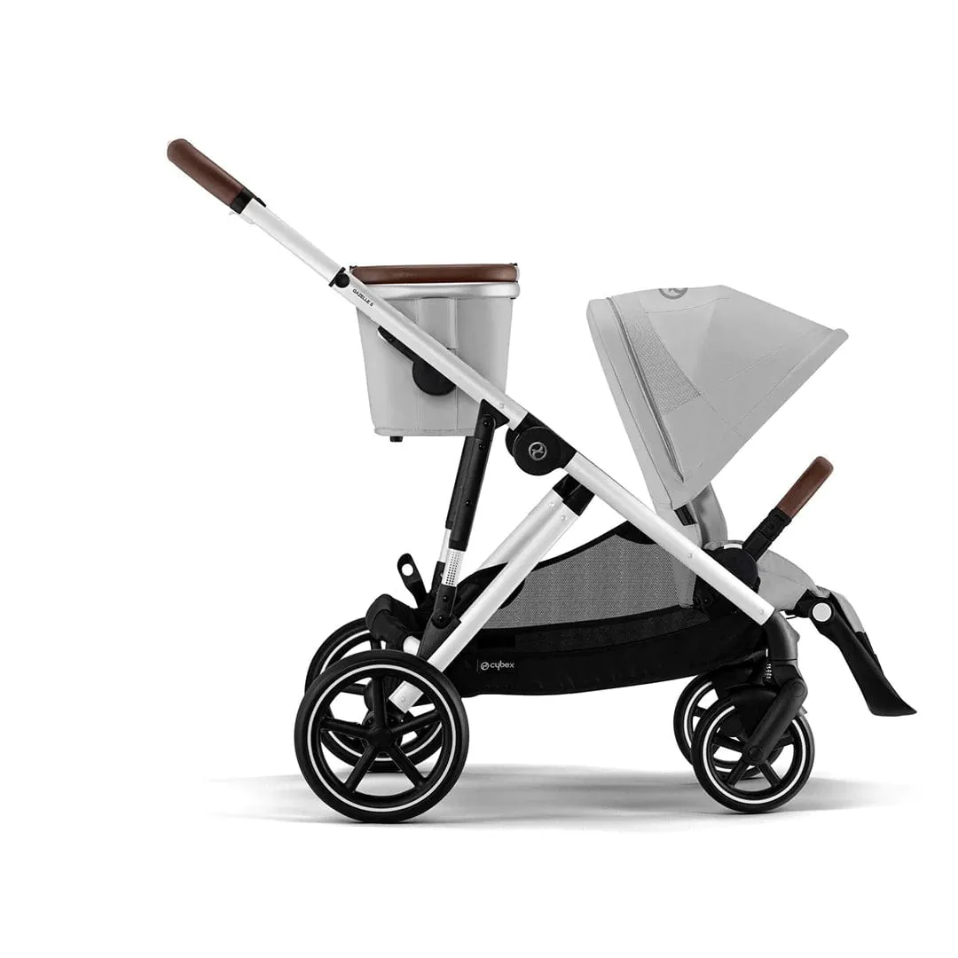 Cybex Gazelle S Tandem Pushchair - Silver / Lava Grey