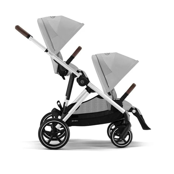 Cybex Gazelle S Tandem Pushchair - Silver / Lava Grey