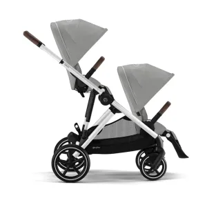 Cybex Gazelle S Tandem Pushchair - Silver / Stone Grey