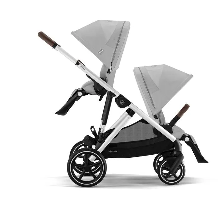 Cybex Gazelle S Tandem Pushchair - Silver / Stone Grey
