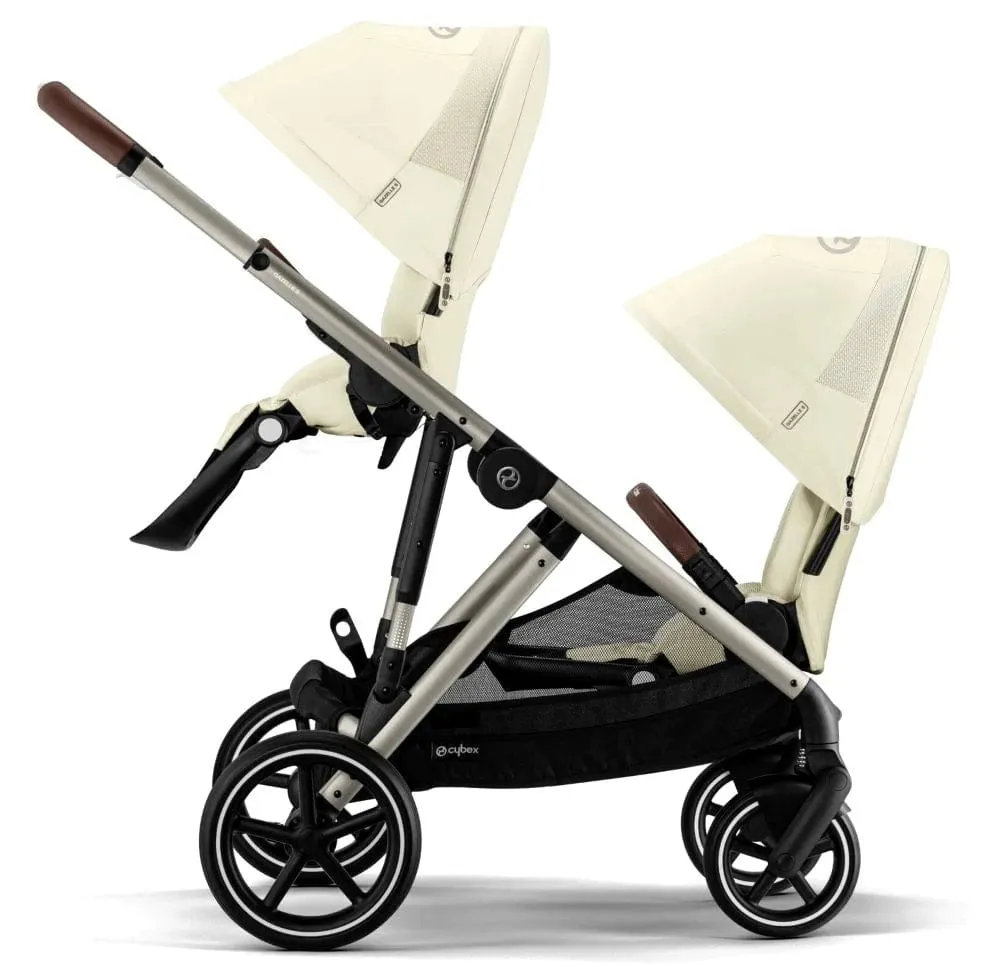 Cybex Gazelle S Tandem Pushchair - Taupe / Seashell Beige