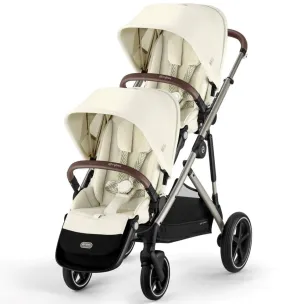 Cybex Gazelle S Tandem Pushchair - Taupe / Seashell Beige