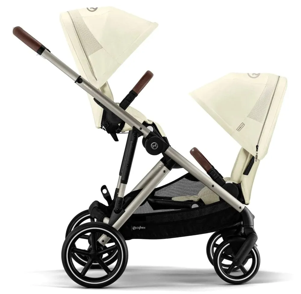 Cybex Gazelle S Tandem Pushchair - Taupe / Seashell Beige