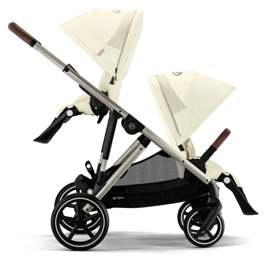 Cybex Gazelle S Tandem Pushchair - Taupe / Seashell Beige