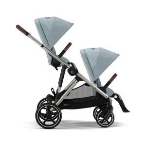Cybex Gazelle S Tandem Pushchair - Taupe / Stormy Blue