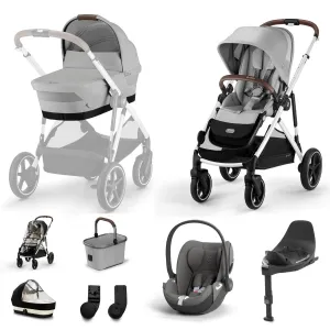 Cybex Gazelle S Travel System with Cloud T, Lava Grey