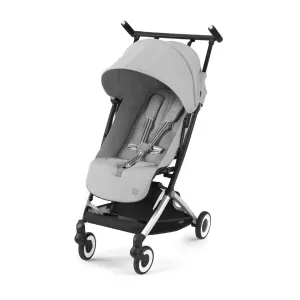 Cybex Libelle Compact Stroller - Fog Grey - Silver Frame