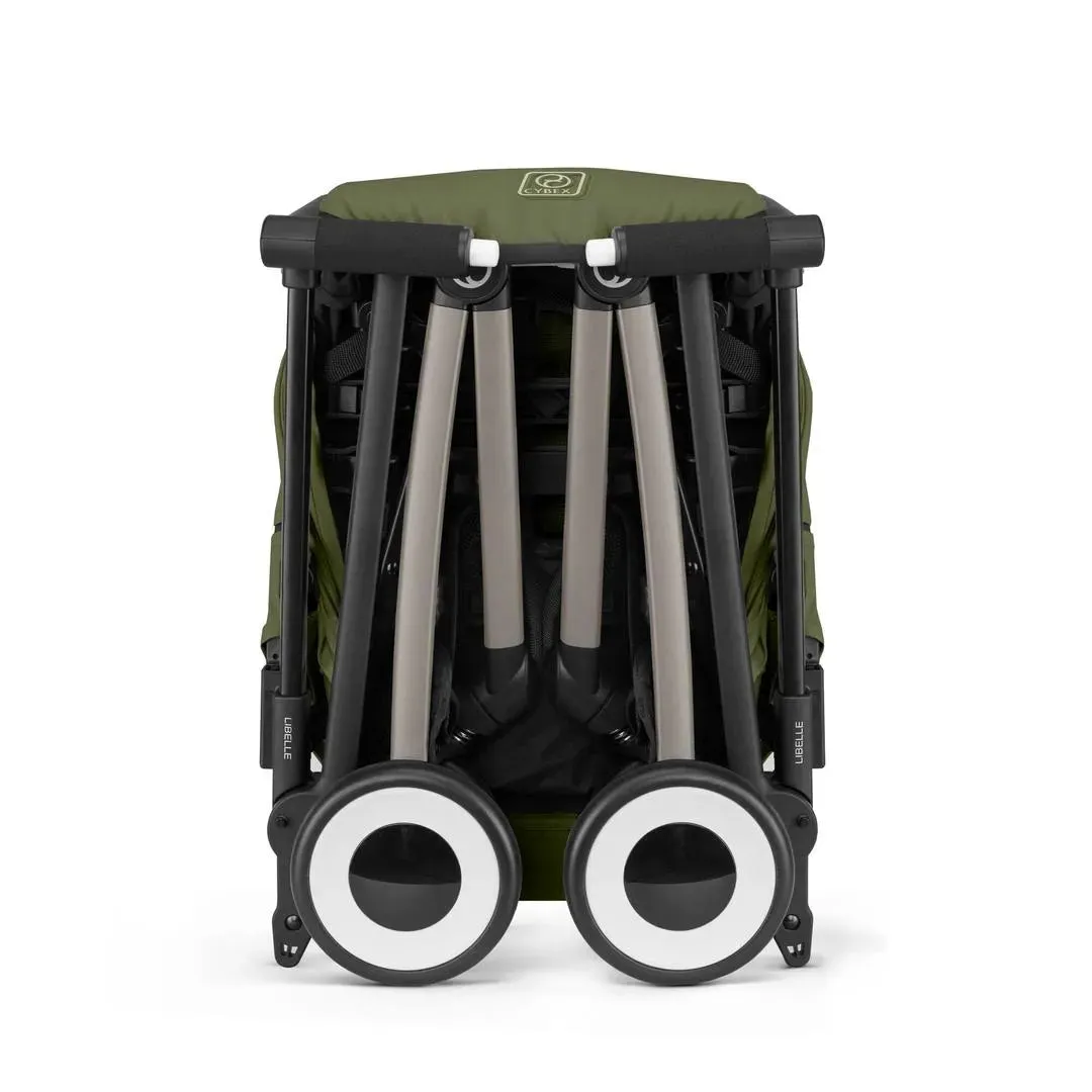 Cybex Libelle Compact Stroller - Moss Green - Black Frame