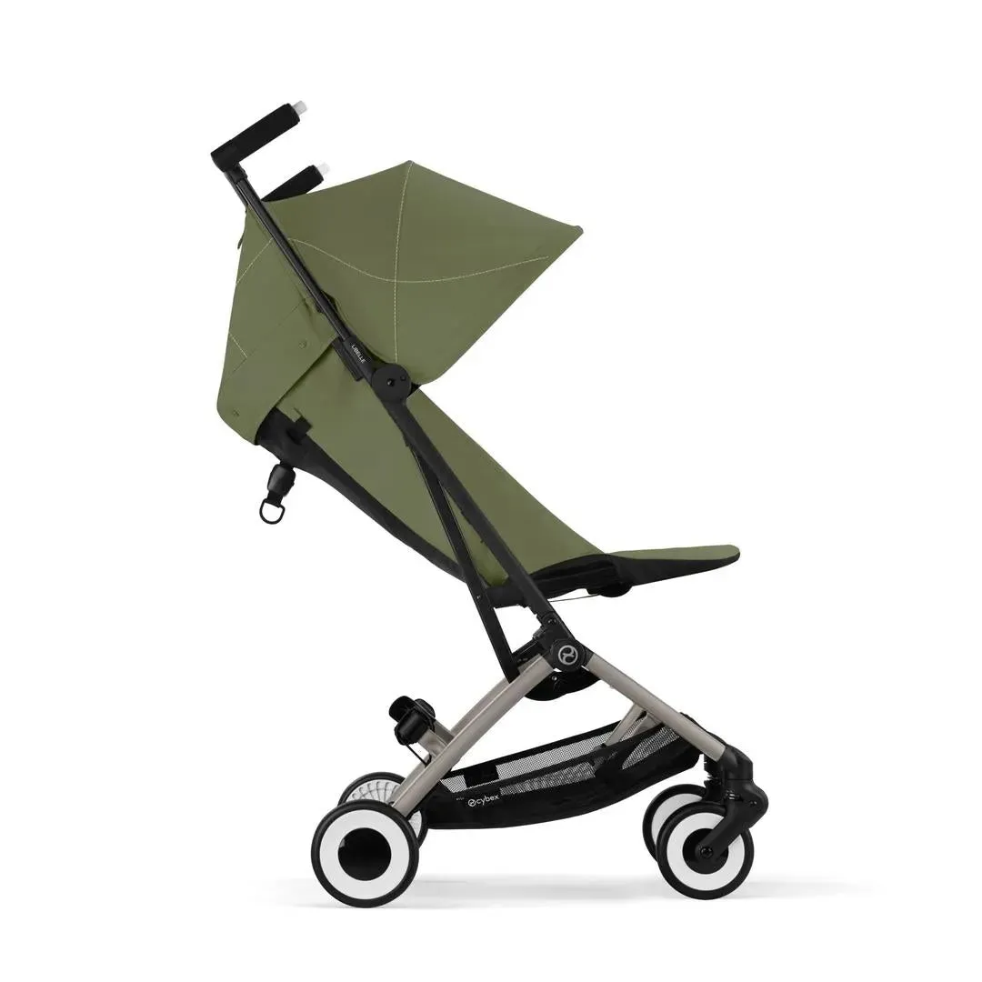 Cybex Libelle Compact Stroller - Moss Green - Black Frame