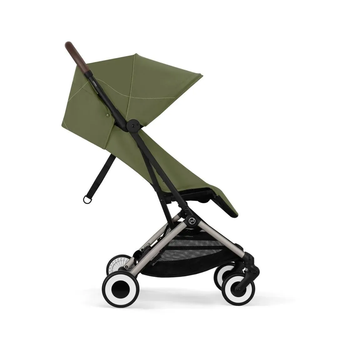 Cybex Orfeo Pushchair - Moss Green - Black Frame
