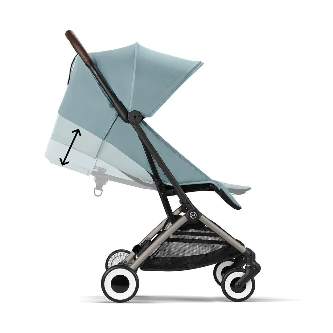 CYBEX Orfeo Pushchair - Stormy Blue - Taupe