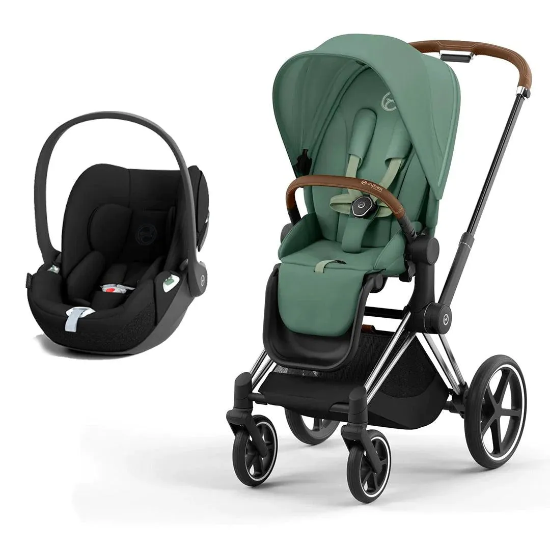Cybex Priam Cloud T Travel System - Leaf Green