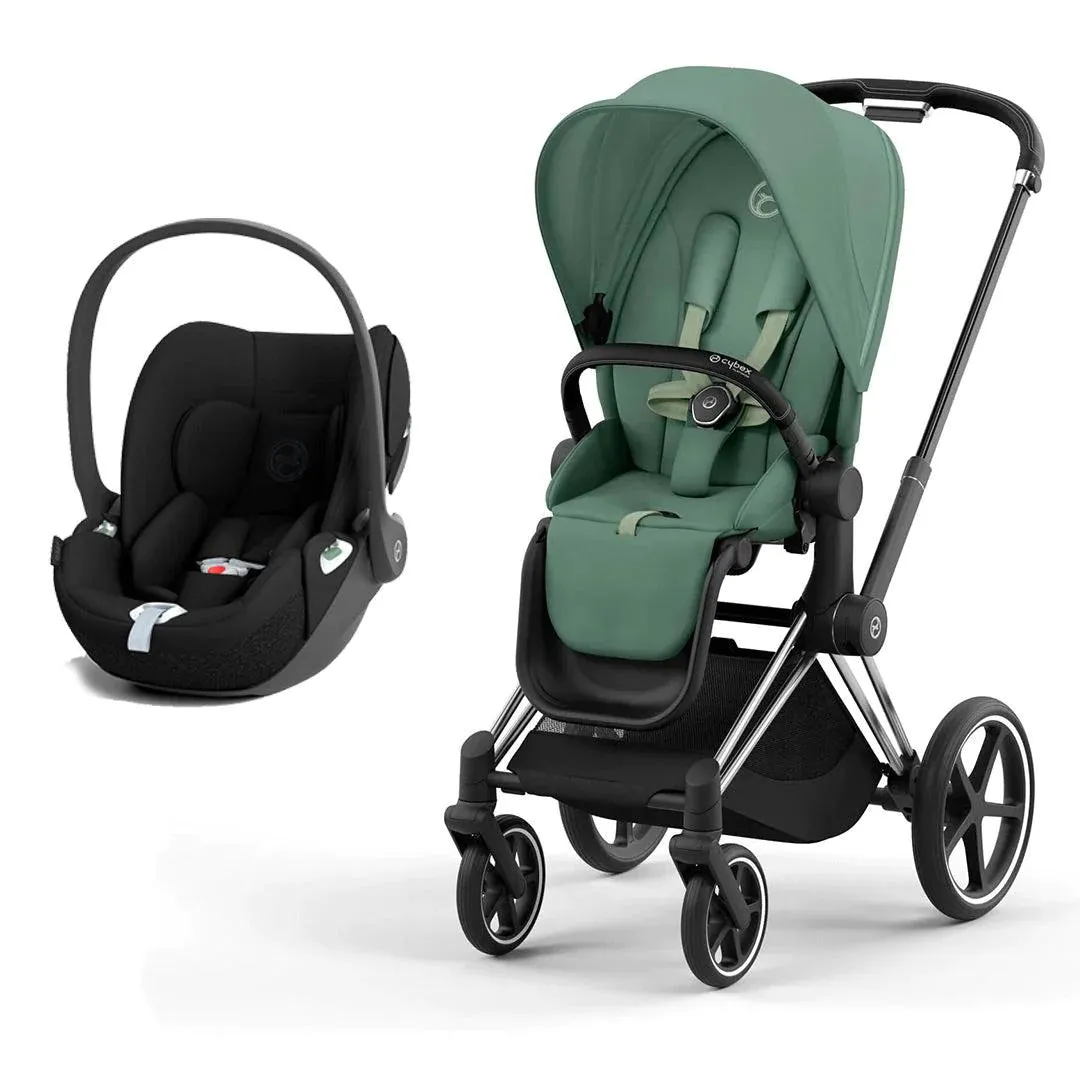 Cybex Priam Cloud T Travel System - Leaf Green