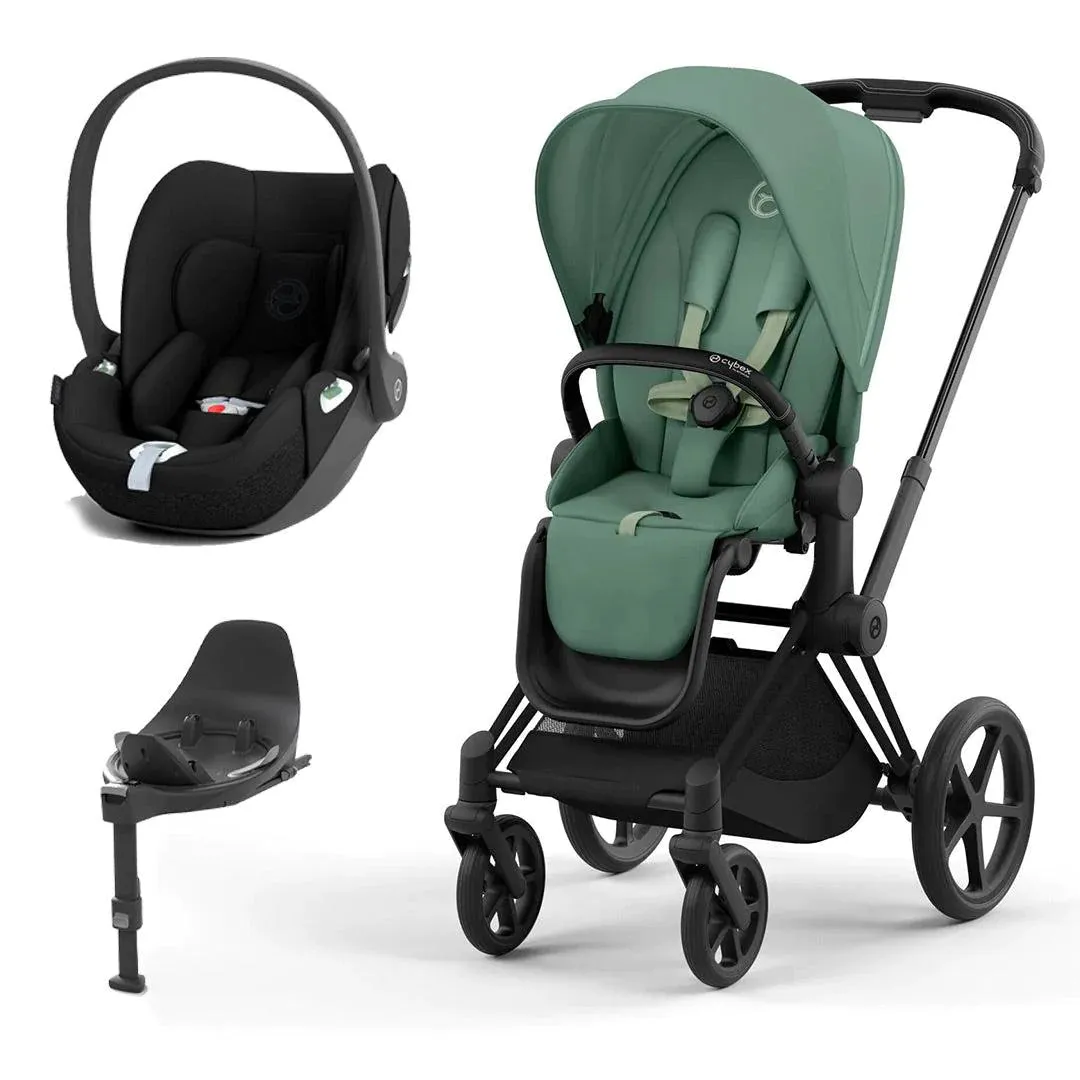 Cybex Priam Cloud T Travel System - Leaf Green