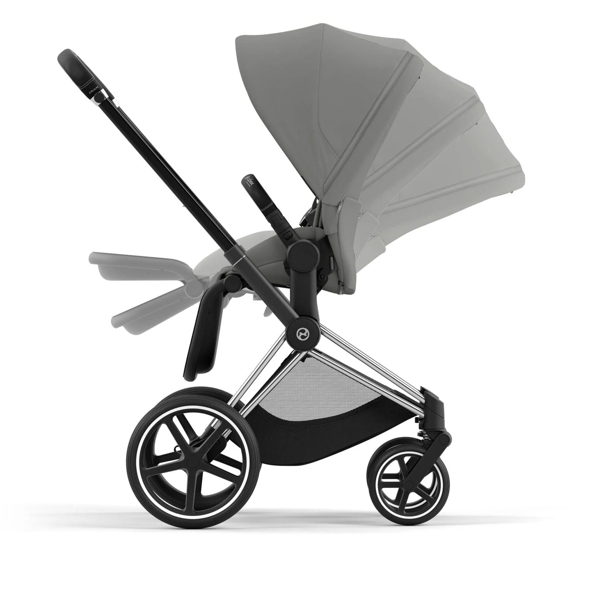 Cybex Priam Cloud T Travel System - Mirage Grey