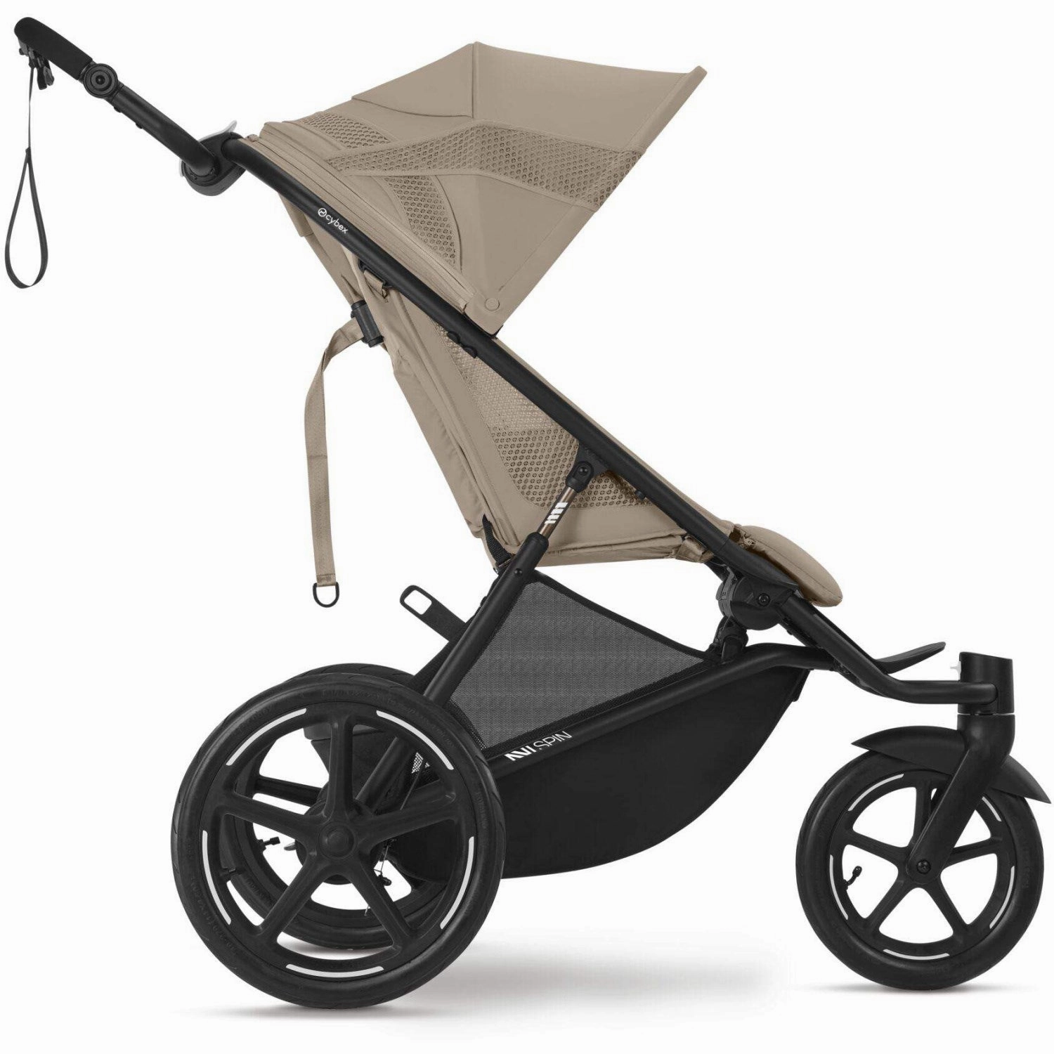 Cybex Avi Spin BLK Stroller Beige Almond Beige