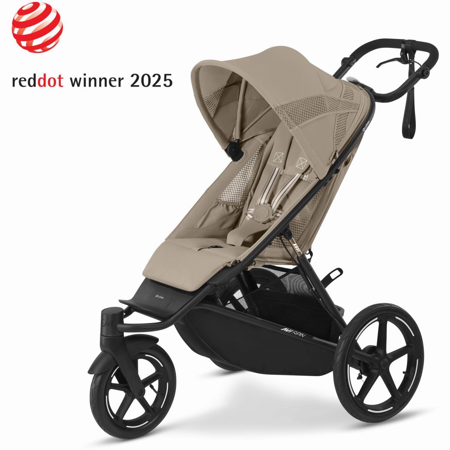 Cybex Avi Spin BLK Stroller Beige Almond Beige