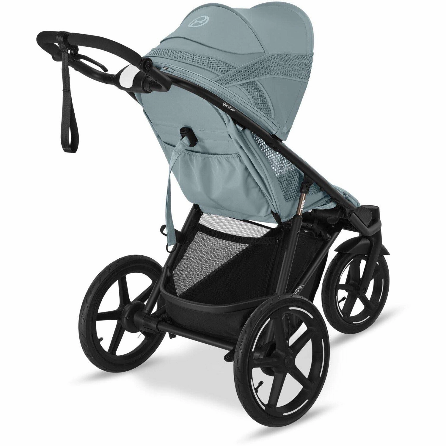 Cybex Avi Spin BLK Stroller Stormy Blue light blue