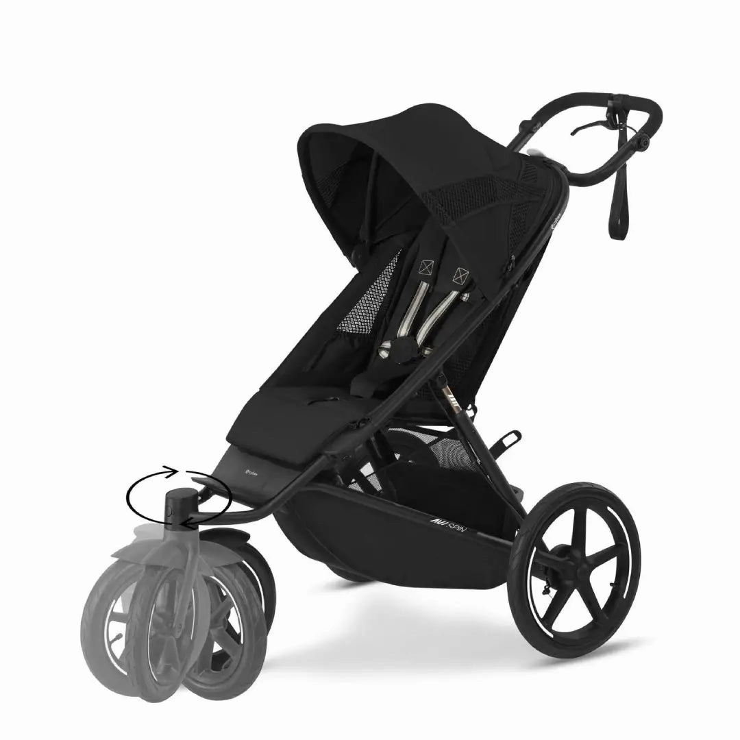 Cybex Avi Spin Stroller - Moon Black