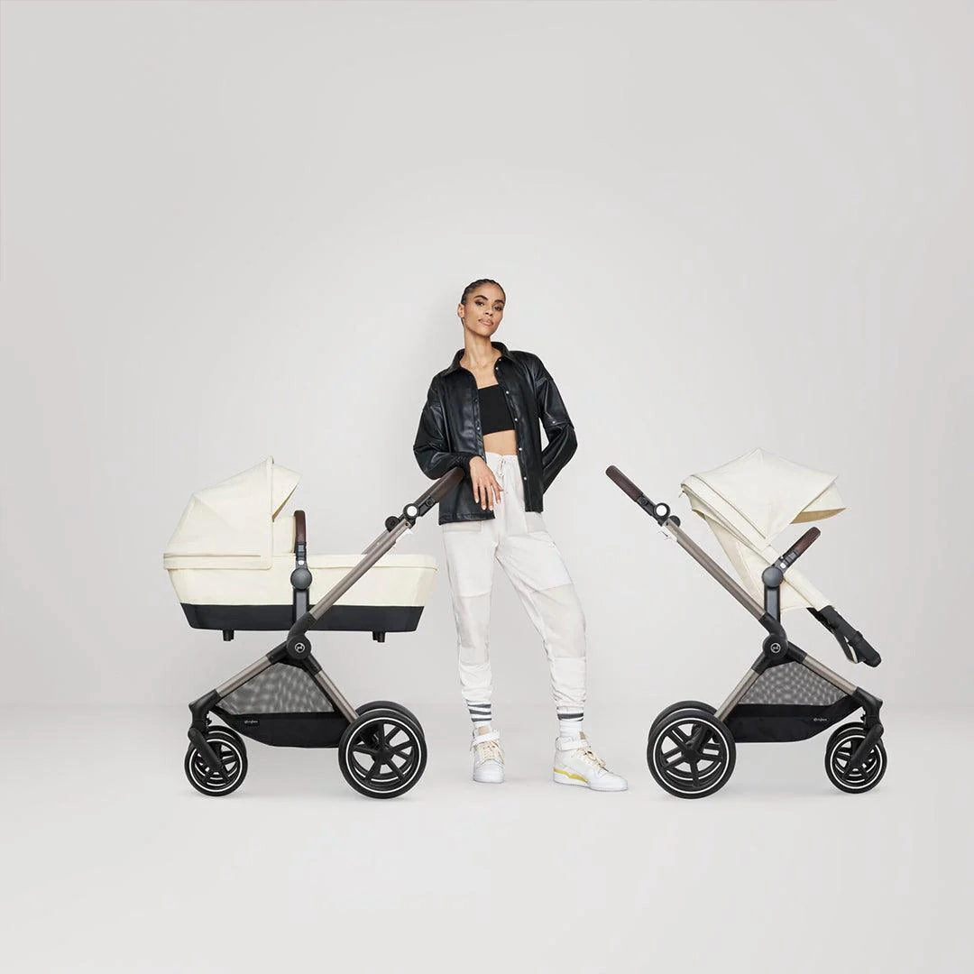 Cybex, Balios S Lux 10 Piece Bundle w/ Cloud G, Seashell Beige