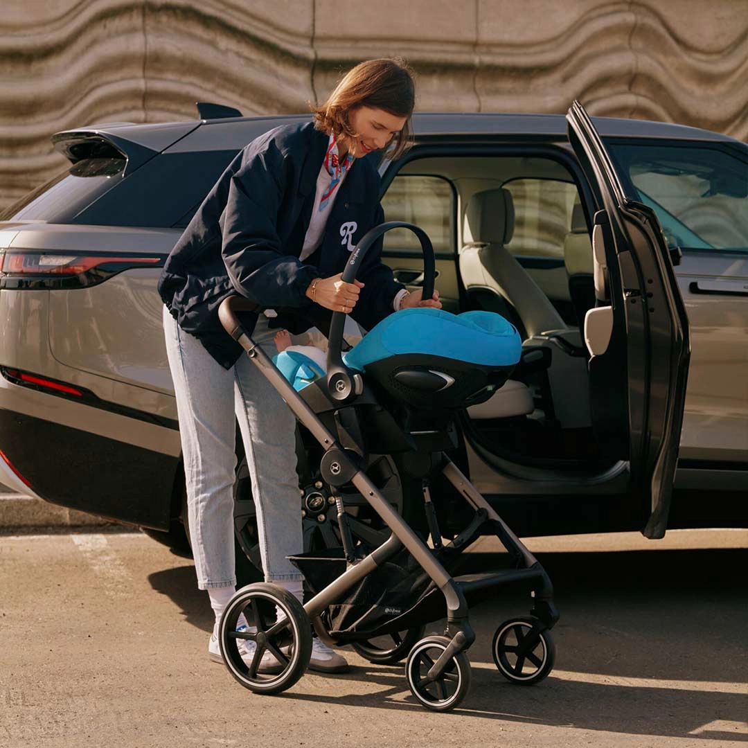 Cybex, Balios S Lux 10 Piece Bundle w/ Cloud G, Stormy Blue