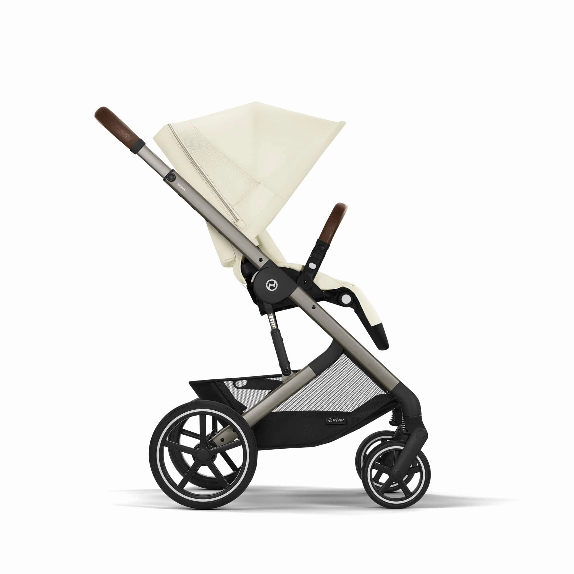 Cybex Balios S Lux Essential Bundle - Taupe/Seashell Beige