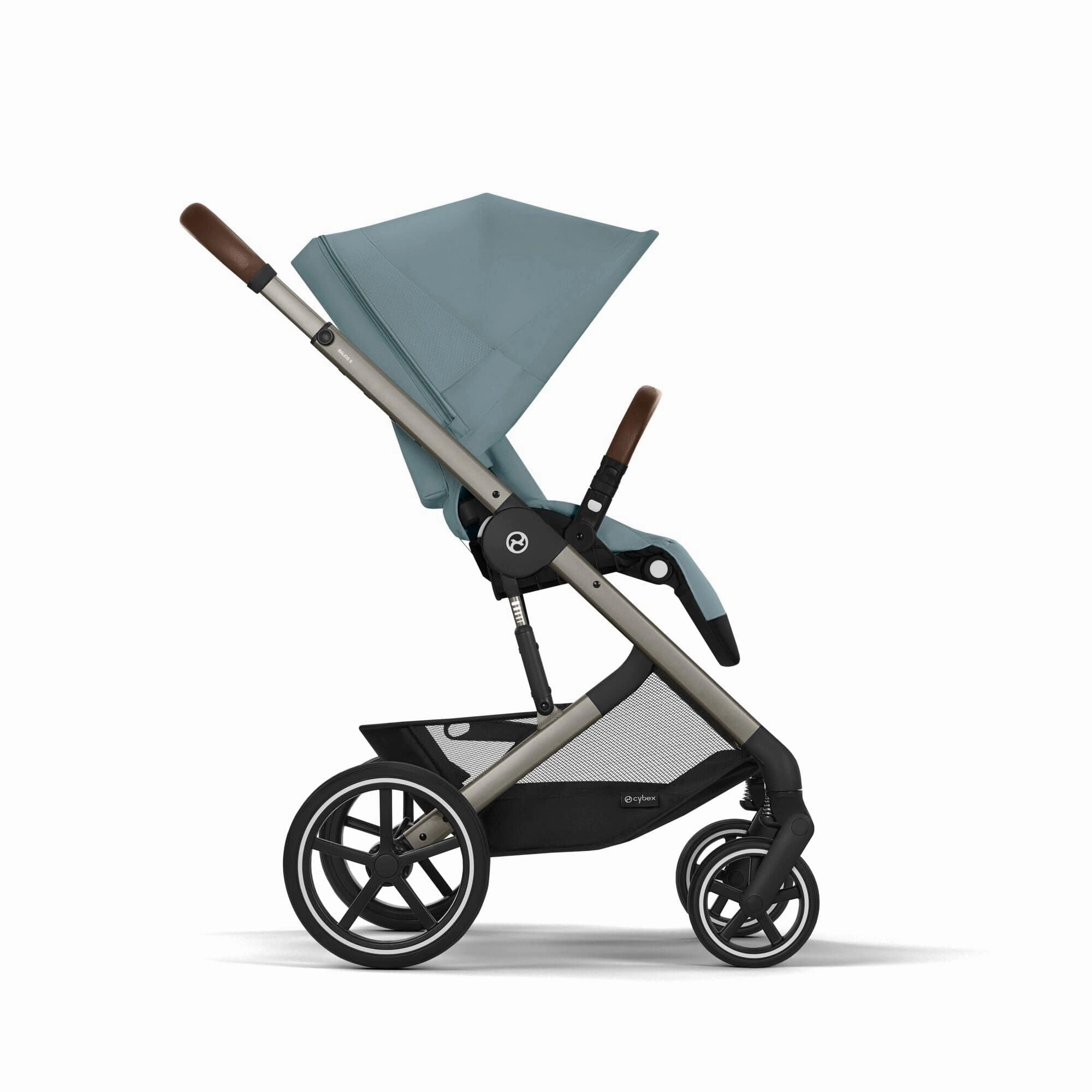 Cybex Balios S Lux Essential Bundle - Taupe/Stormy Blue