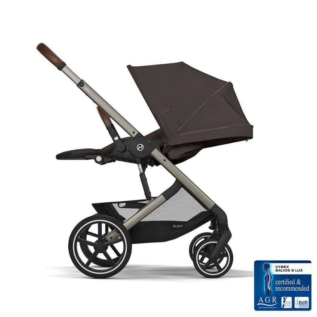 Cybex Balios S Lux Pushchair   - Chocolate Brown
