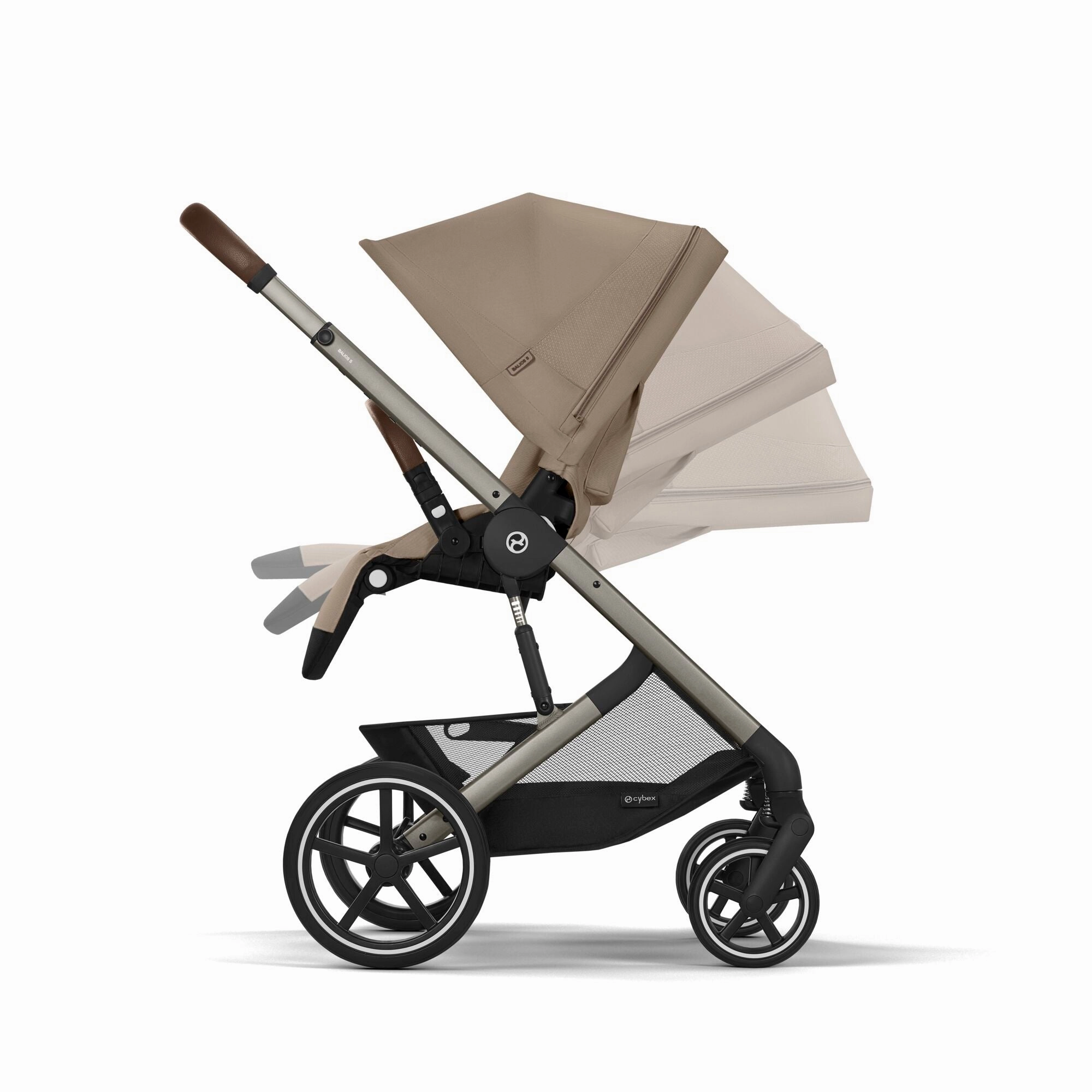 Cybex, Balios S Lux Pushchair, Taupe Frame