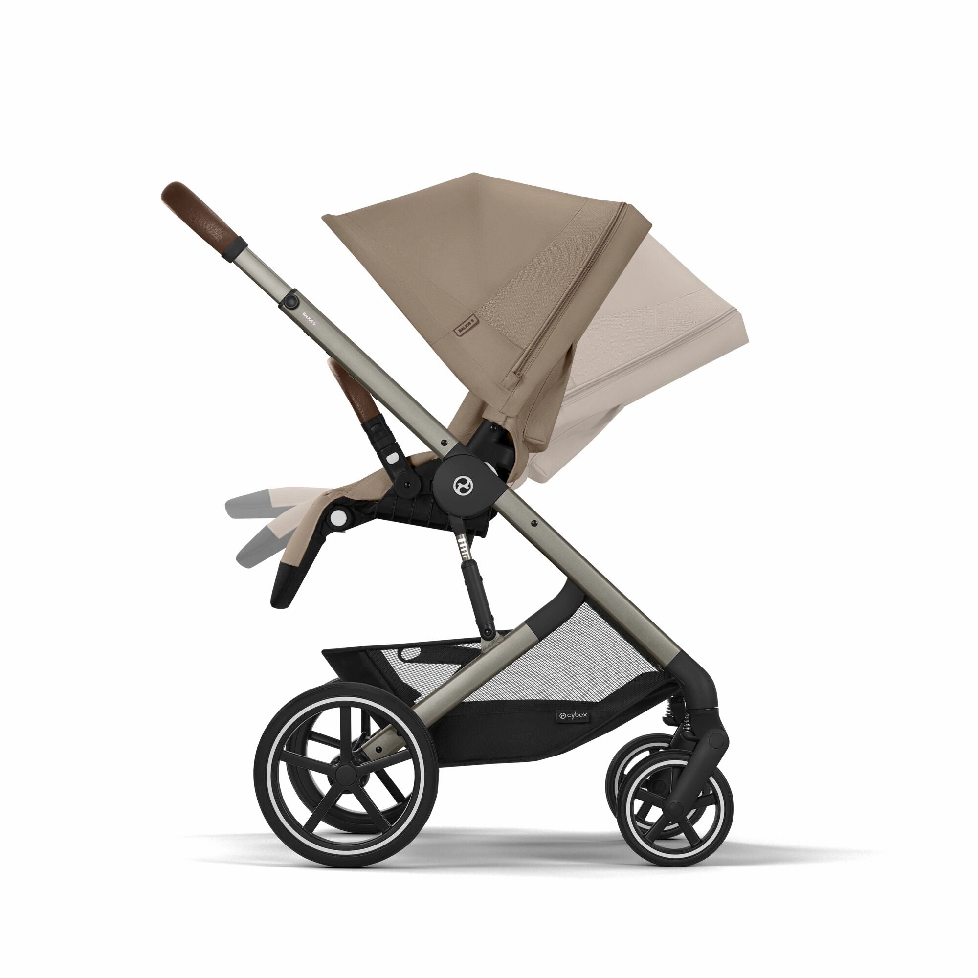 Cybex, Balios S Lux Pushchair, Taupe Frame