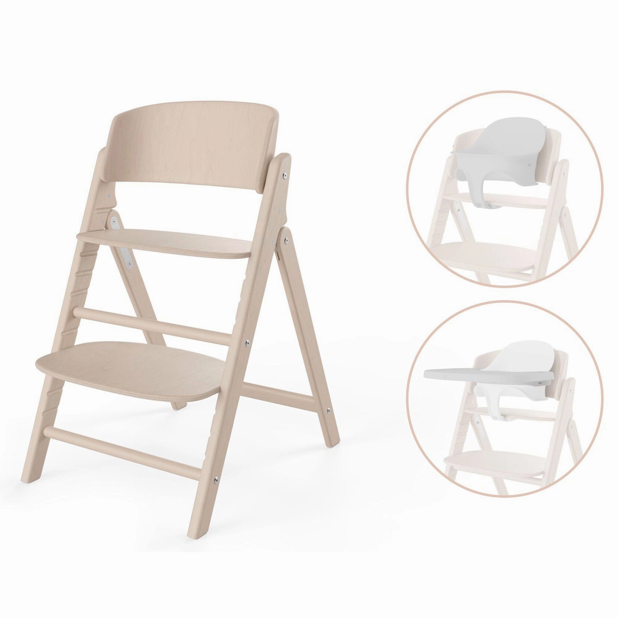 Cybex Click & Fold 3in1 High Chair - All Natural
