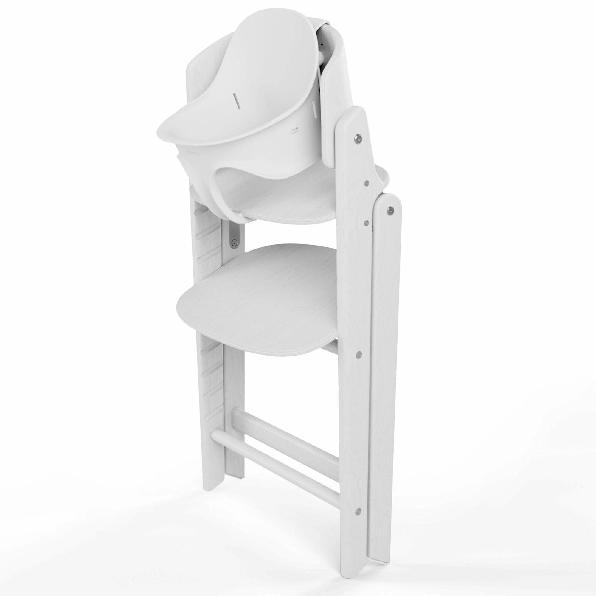 Cybex Click & Fold 3in1 High Chair - All White
