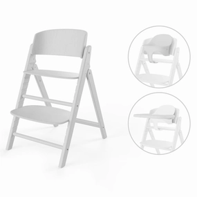 Cybex Click & Fold 3in1 High Chair - All White