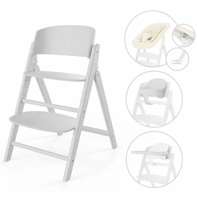 Cybex Click & Fold 4in1 High Chair - All White