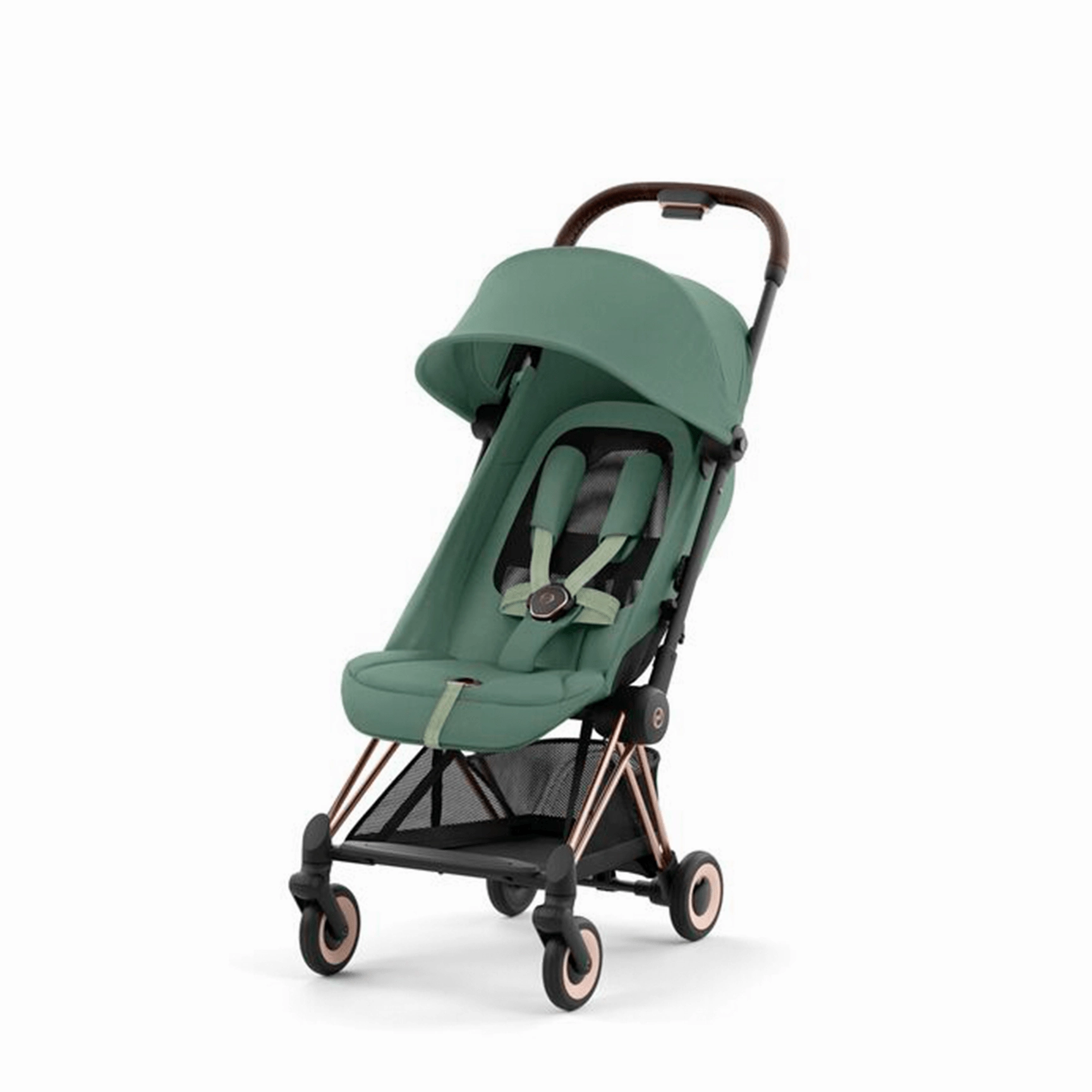 Cybex COYA - Rose Gold Leaf Green