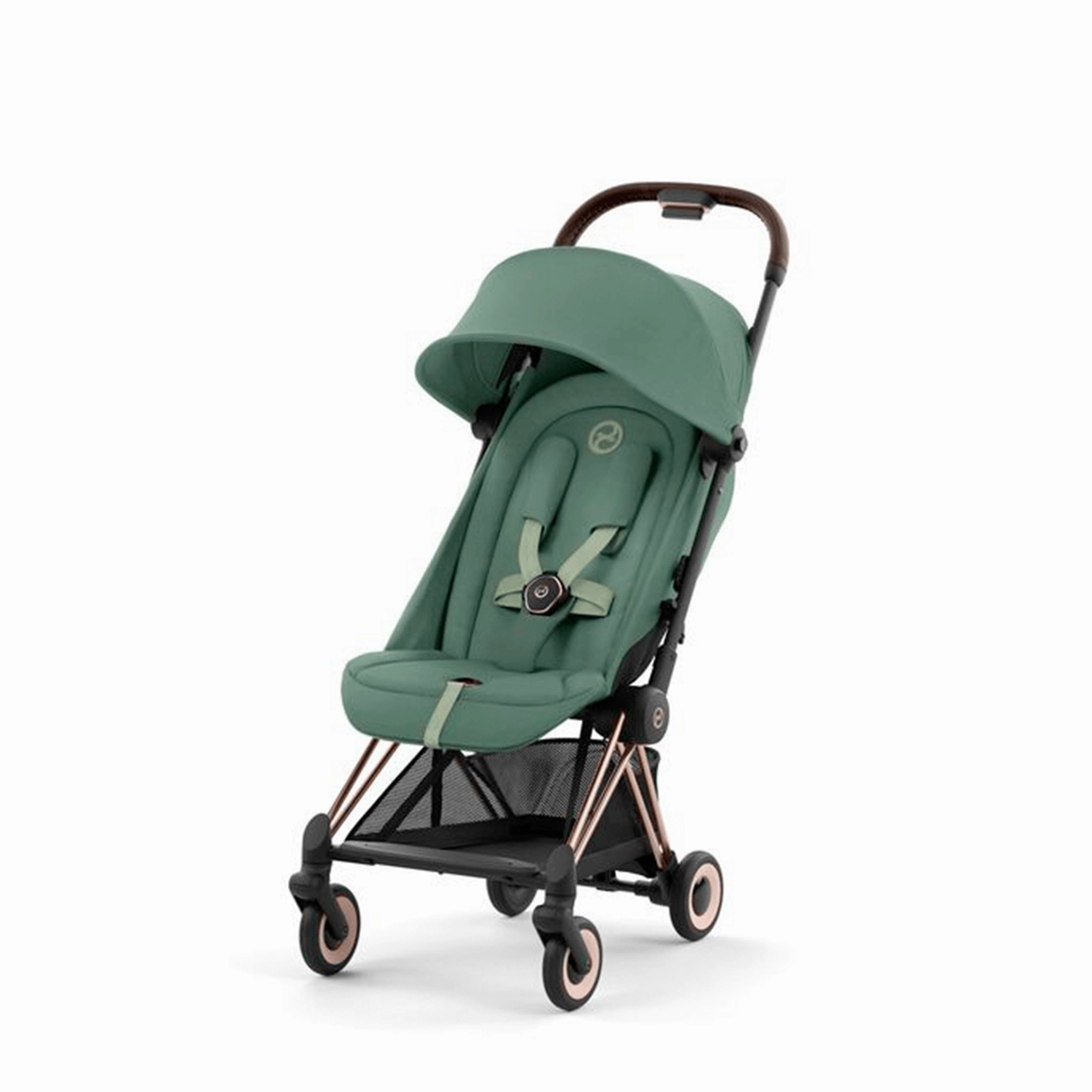 Cybex COYA - Rose Gold Leaf Green
